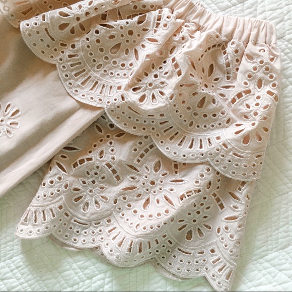 Parker Cathy Eyelet Off-the-Shoulder Dress - Picture 4 of 9